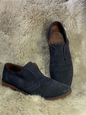 Koolaburra Navy Suede Slip-On Loafers